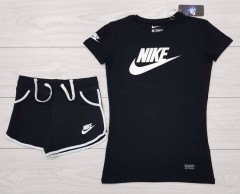 NIKE Ladies Shorty Set (BLACK) (S - M - L - XL)