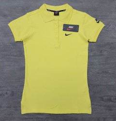 NIKE Ladies Polo Shirt (YELLOW) (S - M - L - XL)