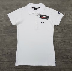 NIKE  Ladies Polo Shirt (WHITE) (S - M - L - XL)