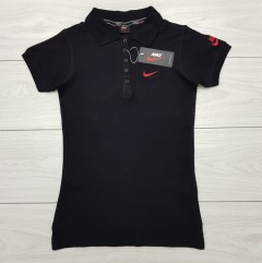NIKE  Ladies Polo Shirt (BLACK) (S - M - L - XL)