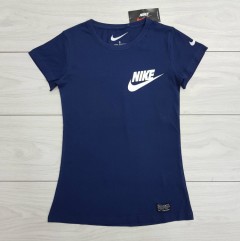 NIKE Ladies T-Shirt (NAVY) (S - M - L - XL)