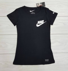 NIKE Ladies T-Shirt (BLACK) (S - M - L - XL)