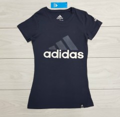 ADIDAS Ladies T-Shirt (NAVY) (S - M - L - XL)