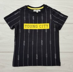 PIAZAITALIA Boys T-Shirt (BLACK) (3 to 12 Years)