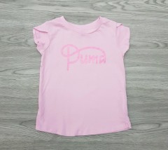 PUMA Girls T-Shirt (PURPLE) (3 to 4 Years)