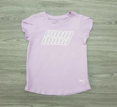 PUMA Girls T-Shirt (PURPLE) (4 Years)