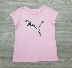 PUMA Girls T-Shirt (PURPLE) (2 to 4 Years)