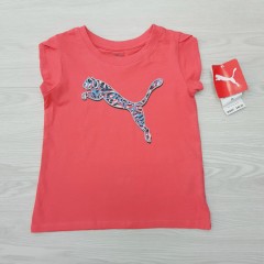 PUMA Girls T-Shirt (RED) (3 Years)