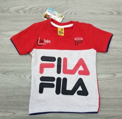 FILA Boys T-Shirt (GREY) (3 to 8 Years)