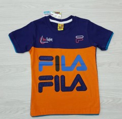 FILA Boys T-Shirt (ORANGE) (4 to 8 Years)