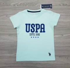 U.S. POLO ASSN Boys T-Shirt (LIGHT BLUE) (12 Months to 5 Years)