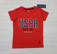 U.S. POLO ASSN Boys T-Shirt (RED) (12 Months)