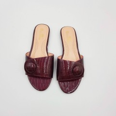 CLOWSE Ladies Sandals Shoes (WINE) (36 to 41)