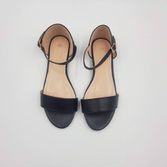 CLOWSE  Ladies Sandals Shoes (BLACK) (36 to 41) 