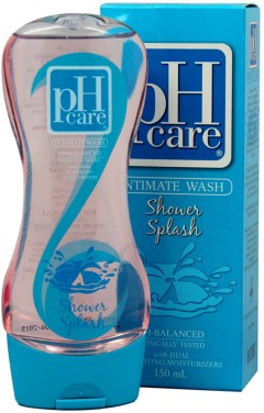 PH Care Intimate wash shower splash  PH Balanced (150ml)(MA)