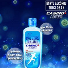 Ethyl Alcohol Triclosan Casino Active70% Blue(500Ml)(MA)