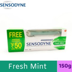 Sensodyne Clinicaally Proven Relief And Daily Protection For Sensitive Teeth(150g)+ Toothbrush  Green(MA)