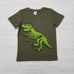 LINDEX Boys T-Shirt (GREEN) (4 to 6 Years)