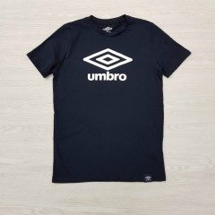 UMBRO Boys T-Shirt (NAVY) (12 to 16 Years)