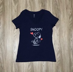 DIP Ladies T-Shirt (NAVY) (S - L)