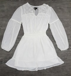 LIPSY Ladies Dress (WHITE) (XXS - XS - S - M - L - XL - XXL) 
