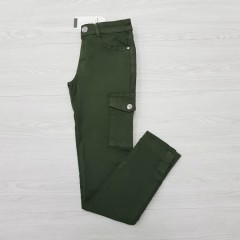 MANGO Ladies Cotton Pants (GREEN) (34 to 40)
