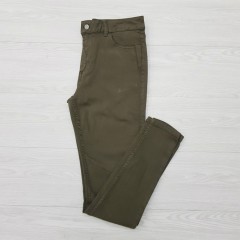 SUPER SKINNY Ladies Pants (DARK GREEN) (8 to 12 UK)