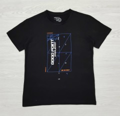 HANGTEN Boys T-Shirt (BLACK) (140 to 170 cm) 