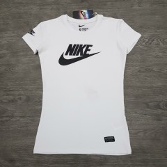 NIKE Ladies T-Shirt (WHITE) (S - M - L - XL)