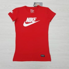 NIKE Ladies T-Shirt (RED) (S - M - L)
