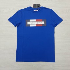 TOMMY HILFIGER Mens T-Shirt (BLUE) (S - M - L - XL)