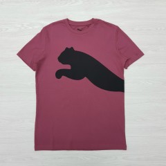 PUMA  Mens T-Shirt (DARK PINK) (S - M - L - XL)
