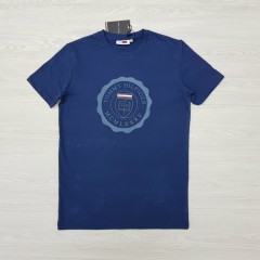 TOMMY HILFIGER Mens T-Shirt (BLUE) (S - M - L - XL)