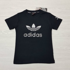 ADIDAS Boys T-Shirt (BLACK) (4 to 14 Years)