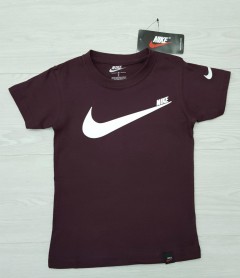 NIKE Boys T-Shirt (DARK RED) (2 to 12 Years)