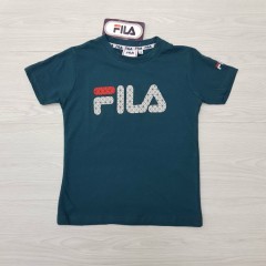 FILA  Boys T-Shirt (GREEN) (4 to 12 Years)
