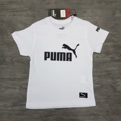 PUMA Boys T-Shirt (WHITE) (1 to 10 Years)