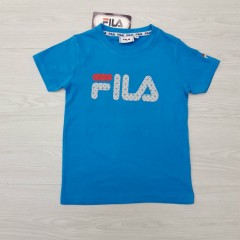 FILA Boys T-Shirt (LIGHT BLUE) (4 to 14 Years)