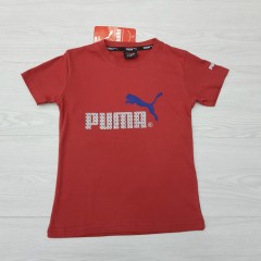 PUMA  Boys T-Shirt (RED) (4 to 14 Years)