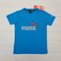 PUMA Boys T-Shirt (LIGHT BLUE) (4 to 14 Years)