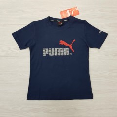 PUMA  Boys T-Shirt (NAVY) (4 to 14 Years)