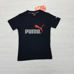 PUMA Boys T-Shirt (BLACK) (4 to 14 Years)