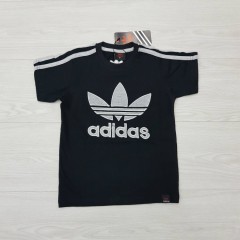 ADIDAS Boys T-Shirt (BLACK) (2 to 14 Years)