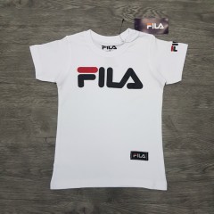 FILA Boys T-Shirt (WHITE) (2 to 12 Years)