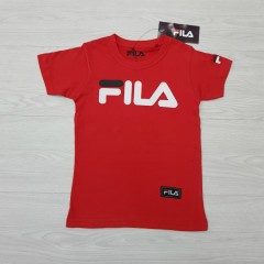 FILA Boys T-Shirt (RED) (2 to 10 Years)