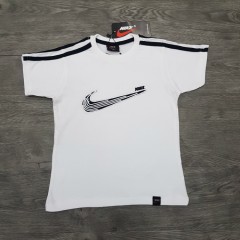 NIKE Boys T-Shirt (WHITE) (2 to 14 Years)