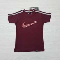 NIKE Boys T-Shirt (MAROON) (2 to 12 Years)