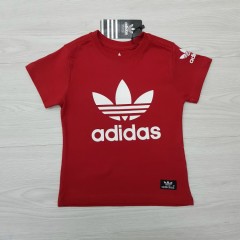 ADIDAS Boys T-Shirt (RED) (1 to 10 Years)