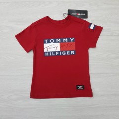 TOMMY HILFIGER Boys T-Shirt (RED) (1 to 10 Years)