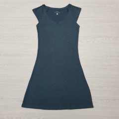 BASIC COLLECTION Ladies Dress (DARK GREEN) ( S - M - L - XL )